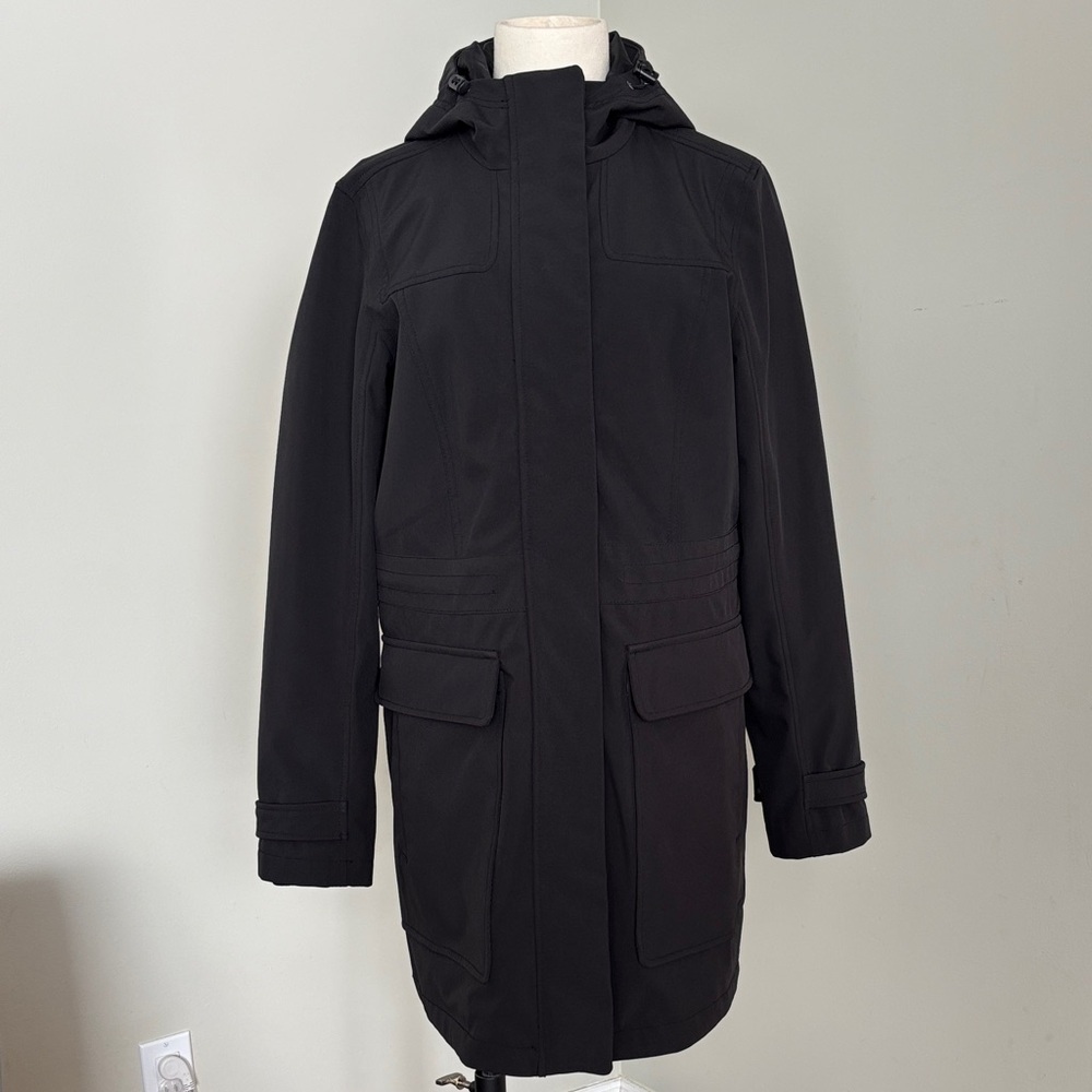 Joe Fresh Black Coat with Hood